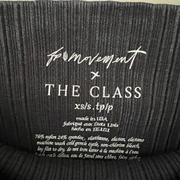 NWOT FP Movement High-Rise 7/8 Length Good Karma Leggings in Faded Black - Picture 6 of 6